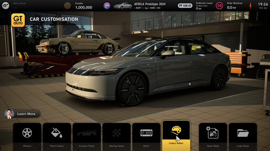 1.选择“GT Auto” > “车辆定制” >“涂装编辑器”